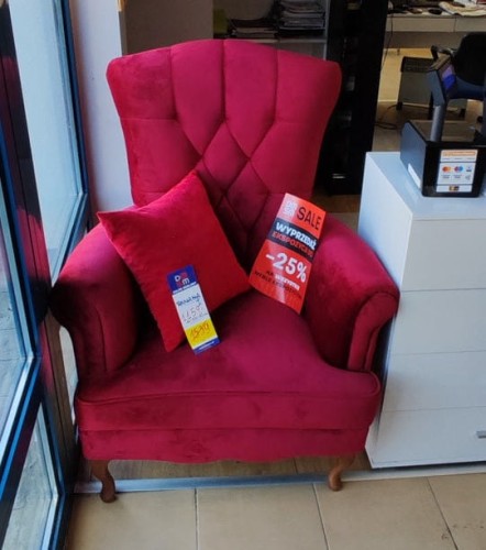 FOTEL PANAMA - EKSPOZYCJA