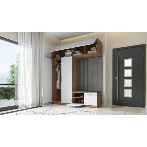 GARDEROBA DO PRZEDPOKOJU SZAFA NA UBRANIA NA KORYTARZ LILO V 200 CRAFT ZŁOTY