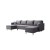 Na zdjęciu przedstawiono DUŻY NAROŻNIK SKANDYNAWSKI FUNKCJA SPANIA ROZKŁADANY SCANDIK U SAWANA 05
