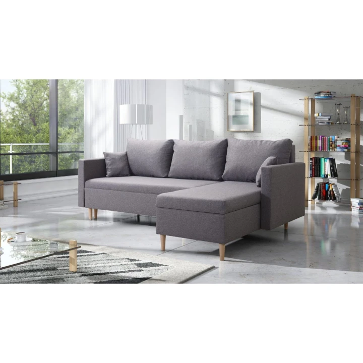 NAROŻNIK SKANDYNAWSKI ROGÓWKA FUNKCJA SPANIA ROZKŁADANY SCANDIK 10 KOLORÓW