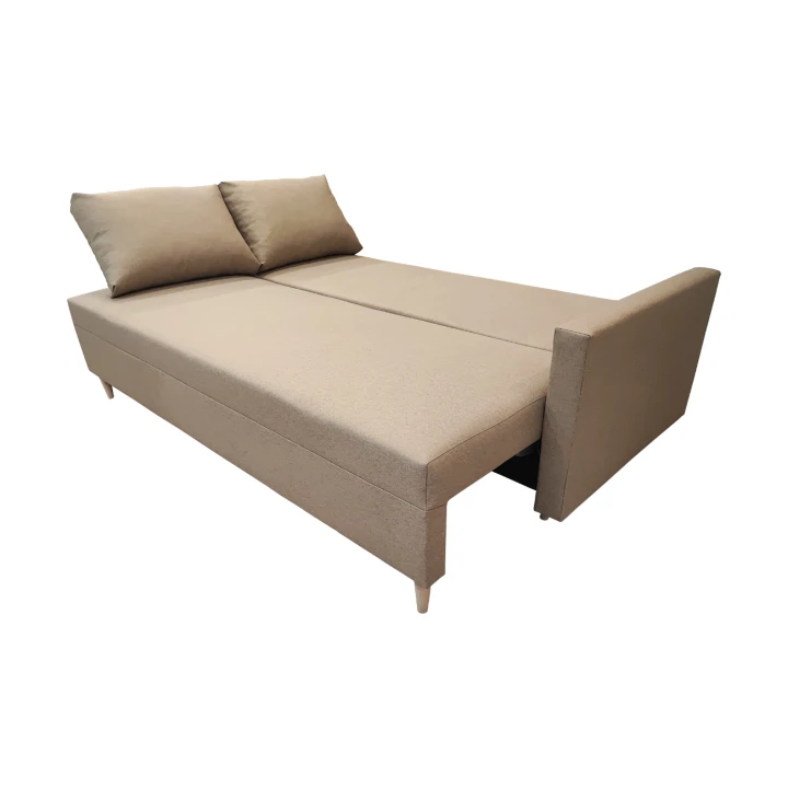 KANAPA ROZKŁADANA FUNKCJA SPANIA SOFA Z POJEMNIKIEM SCANDIK BONELL 210 CM