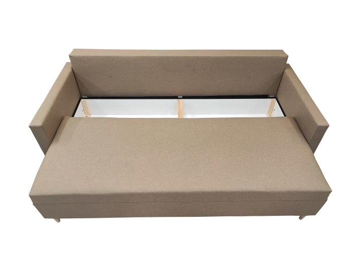 KANAPA ROZKŁADANA FUNKCJA SPANIA SOFA Z POJEMNIKIEM SCANDIK BONELL 210 CM