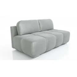 Szara  sofa  do salonu z funkcją spania HONEY MINI 