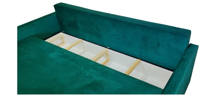 KANAPA ROZKŁADANA SCANDIK 3 210 CM SOFA Z FUNKCJĄ SPANIA BONELL DL WELUR