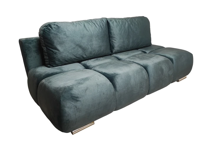 KANAPA ROZKŁADANA Z FUNKCJĄ SPANIA HONEY 195 CM POJEMNIK WELUR SPRĘŻYNY