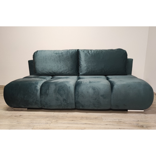 KANAPA ROZKŁADANA Z FUNKCJĄ SPANIA HONEY 195 CM POJEMNIK WELUR SPRĘŻYNY