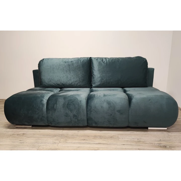 KANAPA ROZKŁADANA Z FUNKCJĄ SPANIA HONEY 195 CM POJEMNIK WELUR SPRĘŻYNY