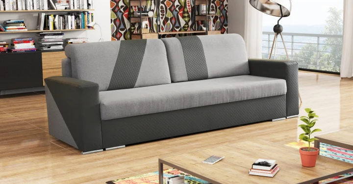 KANAPA ROZKŁADANA Z POJEMNIKIEM DO SALONU INEZ