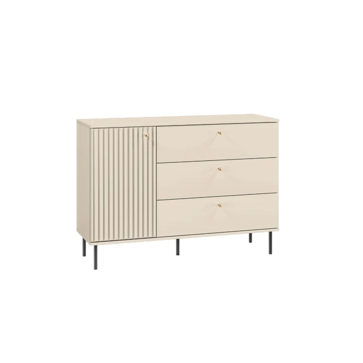KOMODA SZAFKA Z SZUFLADAMI SOFIA CASHMERE 120 CM