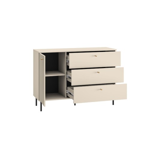 KOMODA SZAFKA Z SZUFLADAMI SOFIA CASHMERE 120 CM