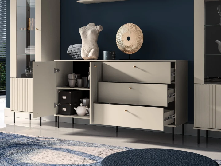 KOMODA SZAFKA Z SZUFLADAMI SOFIA CASHMERE 160 CM
