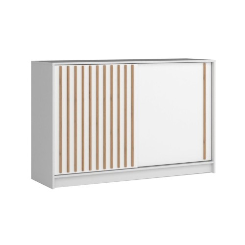 Komoda z drzwiami przesuwnymi oraz lamelami Royal