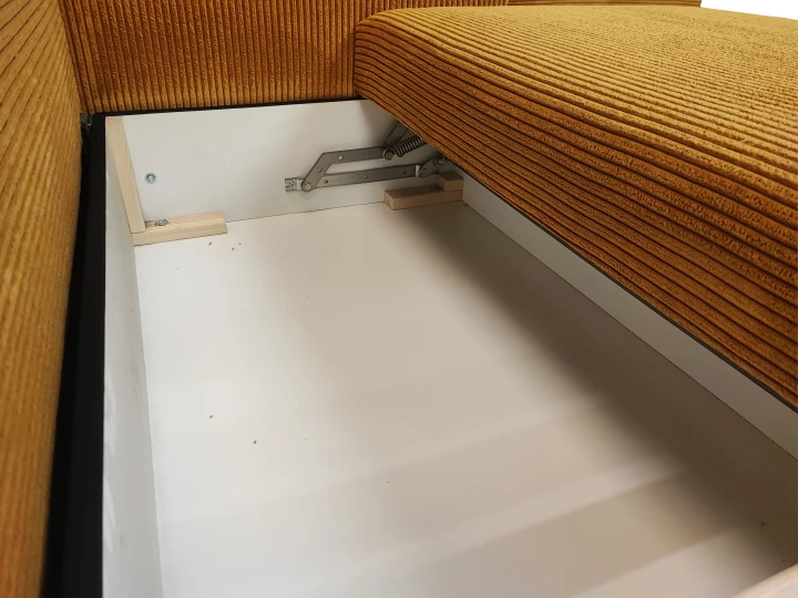KOMPLET WYPOCZYNKOWY KANAPA ROZKŁADANA SCANDIK BONELL + 2X FOTEL SZTRUKS