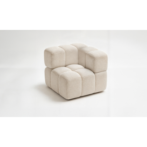 MIĘKKI FOTEL NAROŻNY DO SALONU CLIXI ELEMENT KANAPY NAROŻNIKA MODUŁOWEGO