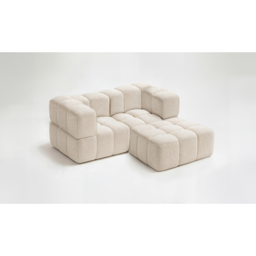 MIĘKKI, KOMPAKTOWY, FUNKCJONALNY - NAROŻNIK MODUŁOWY DO SALONU CLIXI MINI