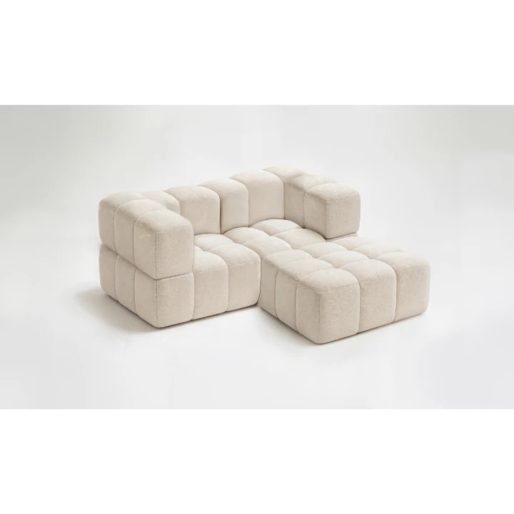 MIĘKKI, KOMPAKTOWY, FUNKCJONALNY - NAROŻNIK MODUŁOWY DO SALONU CLIXI MINI