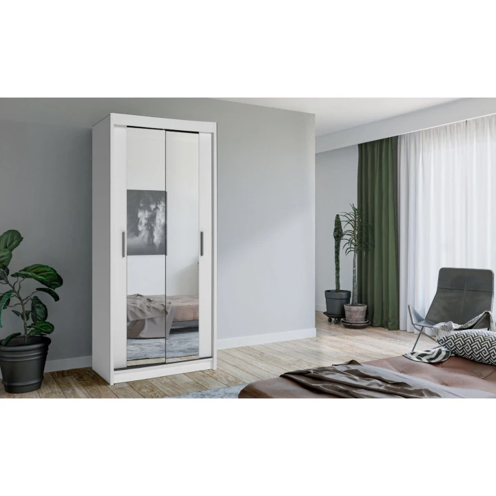 Szafa przesuwna z lustrem mini Chanti 90 cm