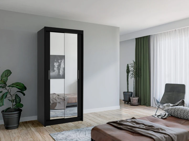 Szafa przesuwna z lustrem mini Chanti 90 cm