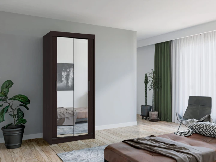 Szafa przesuwna z lustrem mini Chanti 90 cm