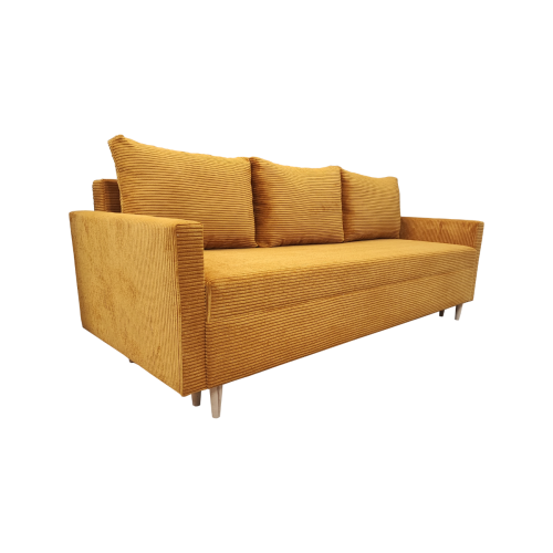 KANAPA DO SALONU  ROZKŁADANA SOFA Z  FUNKCJA SPANIA SCANDIK 3 BONELL DL POJEMNIK SZTRUKS 7 KOLORÓW