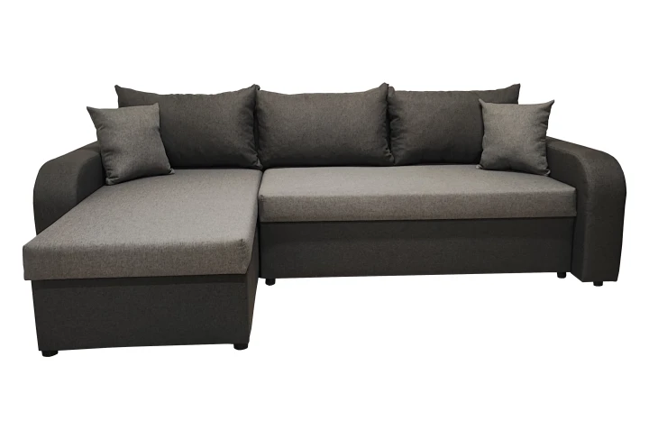 Narożnik Leon – nowoczesny, rozkładany z funkcją spania i pojemnikiem