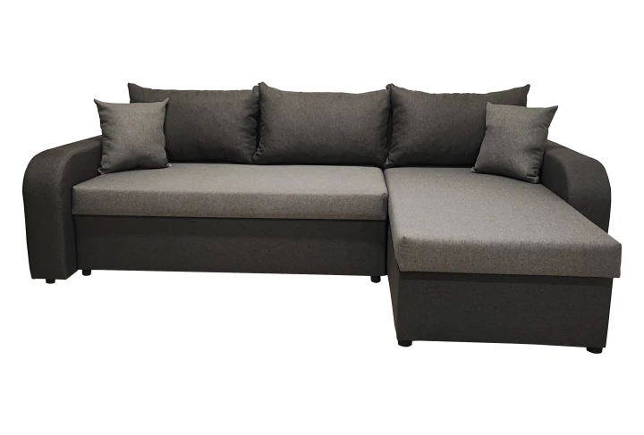 Narożnik Leon – nowoczesny, rozkładany z funkcją spania i pojemnikiem