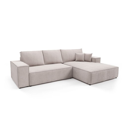 NAROŻNIK ROZKŁADANY DO SALONU DRAGON Lite POJEMNIK SPRĘŻYNY FALISTE