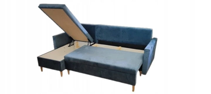 NAROŻNIK ROZKŁADANY PLAMOODPORNY SCANDIK DELUXE