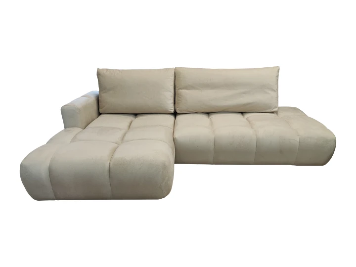 NAROŻNIK ROZKŁADANY ROGÓWKA DO SALONU FUNKCJA SPANIA SOFFI POJEMNIK