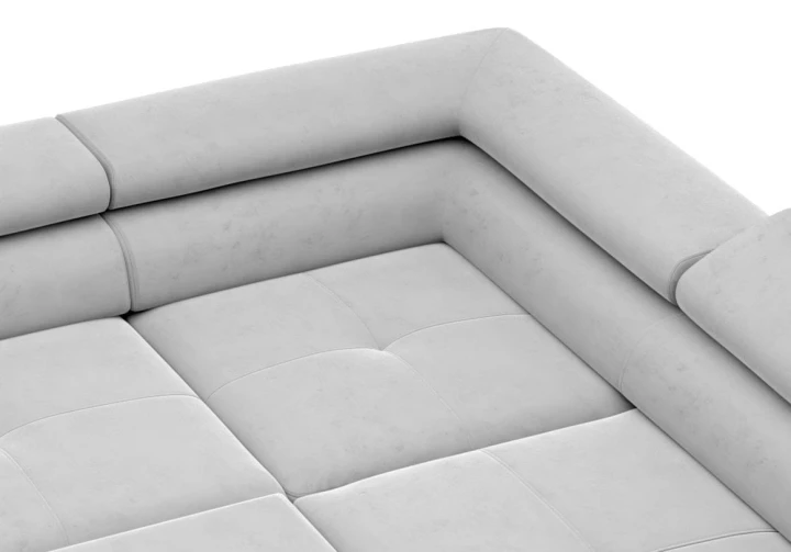 NAROŻNIK ROZKŁADANY Z FUNKCJĄ SPANIA RUCHOME ZAGŁÓWKI WILD TONNY