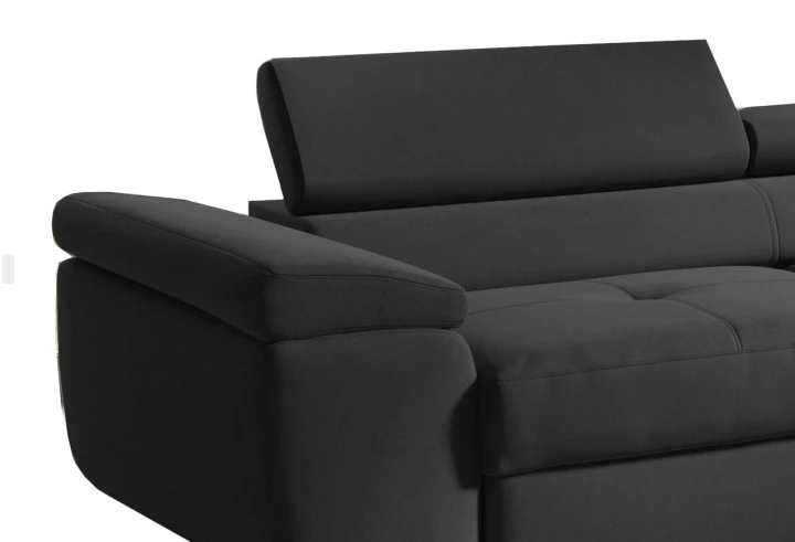 NAROŻNIK ROZKŁADANY Z FUNKCJĄ SPANIA RUCHOME ZAGŁÓWKI WILD TONNY