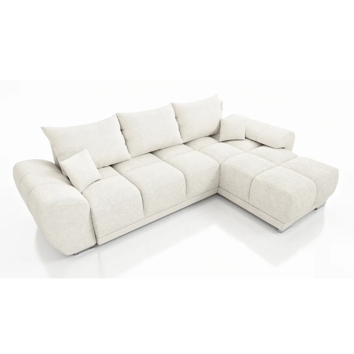 NAROŻNIK TAPICEROWANY HONEY L FUNKCJA SPANIA + POJEMNIK NA POŚCIEL TKANINA Centaur 1 Bounce PLAMOODPORNA