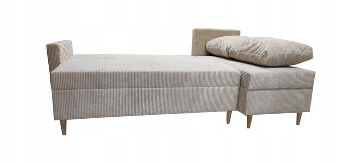 Narożnik z funkcja spania IVAR 1x POJEMNIK NA POŚCIEL PROMOCJA 3 KOLORY SZTRUKS