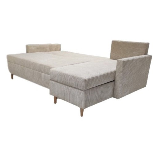 NAROŻNIK Z FUNKCJĄ SPANIA SPRĘŻYNY BONELL SCANDIK SZTRUKS