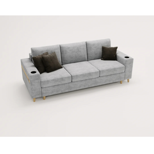 NOWOCZESNA KANAPA SOFA ROZKŁADANA Z FUNKCJĄ SPANIA CAPITOL USB