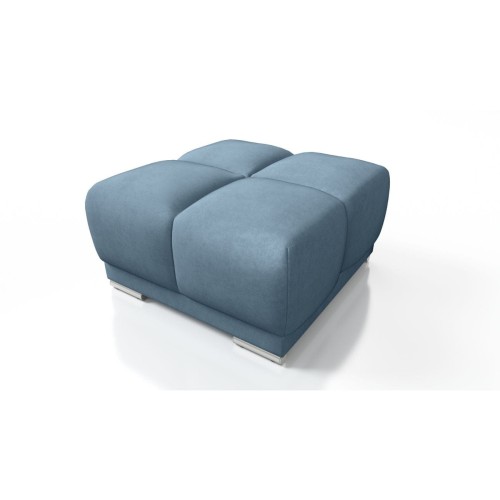 NOWOCZESNA PIKOWANA DUŻA PUFA TAPICEROWANA DO SALONU HONEY