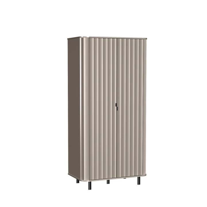 NOWOCZESNA SZAFA DWUDRZWIOWA NA UBRANIA NOVA 98 CM