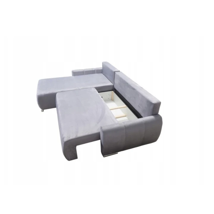 NOWOCZESNY BEŻOWY NAROŻNIK ROGÓWKA Z FUNKCJĄ SPANIA KODA L PROMOCJA DARMOWA DOSTAWA !