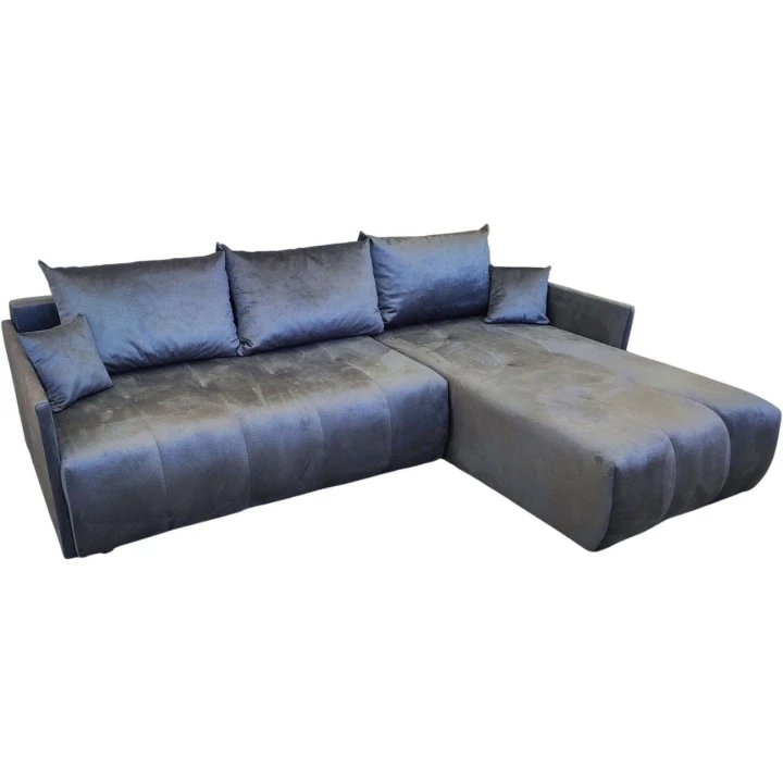 NOWOCZESNY PIKOWANY NAROŻNIK ROZKŁADANY Z FUNKCJĄ SPANIA DO SALONU BUENOS