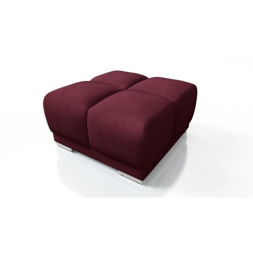 NOWOCZESNY WYGODNY PUF TAPICEROWANY PUFA DO SALONU SPRĘŻYNY FALISTE HONEY