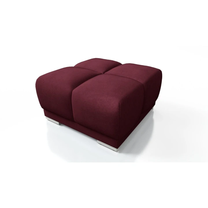 NOWOCZESNY WYGODNY PUF TAPICEROWANY PUFA DO SALONU SPRĘŻYNY FALISTE HONEY