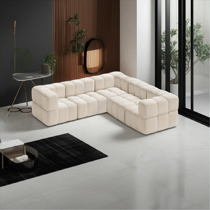 PIKOWANY NAROŻNIK MODUŁOWY 280x285 cm ROGÓWKA DO SALONU CLIXI PODŁOKIETNIKI