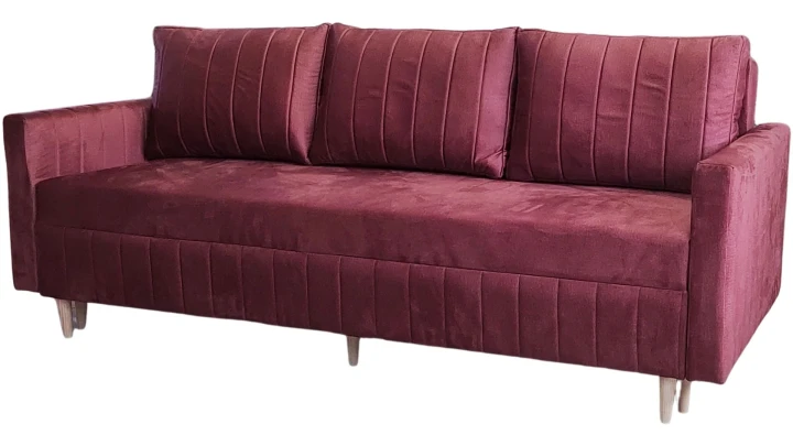 SKANDYNAWSKA SOFA KANAPA ROZKŁADANA DO SALONU Z FUNKCJĄ SPANIA FRIDA 3