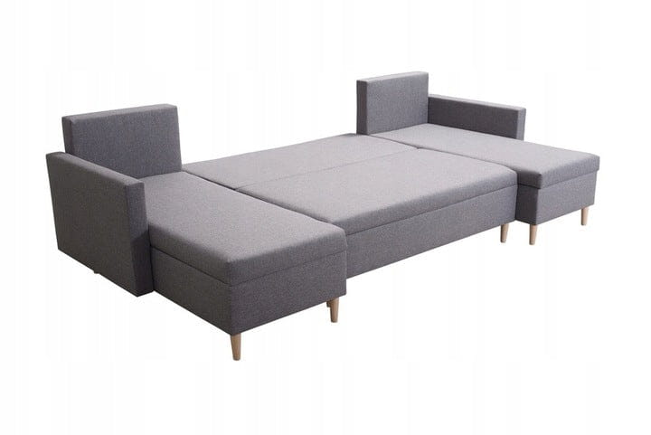 SKANDYNAWSKI DUŻY NAROŻNIK KANAPA ROGÓWKA  SCANDIK -20 %  funkcja spania