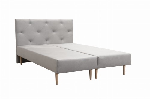 SKANDYNAWSKIE ŁÓŻKO DWUOSOBOWE FREYA BONELL 160X200 CM 5 WZORÓW ZAGŁOWIA