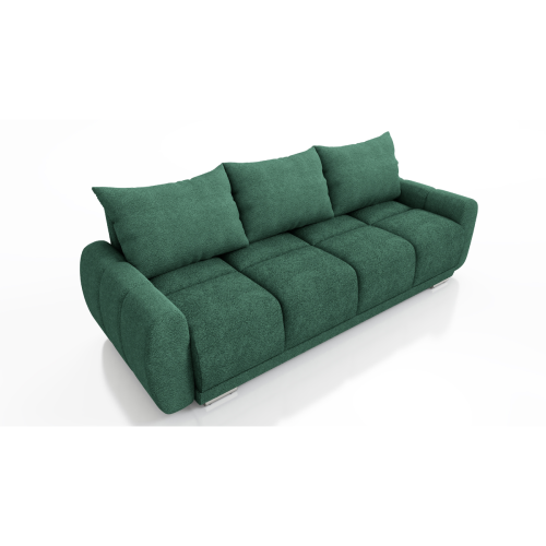 SOFA HONEY 3 KANAPA DO SALONU  Z FUNCKJA SPANIA I POJEMNIKIEM NA POŚCIEL Tkanina CENTAUR  Bounce PLAMOODPORNA BARANEK