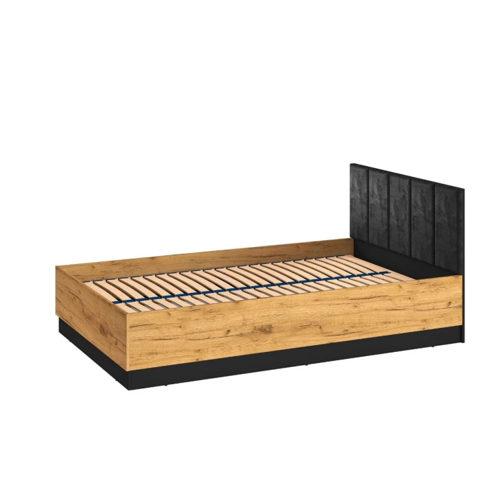 SOLIDNE MŁODZIEŻOWE ŁÓŻKO ZE STELAŻEM KOLT 120x200