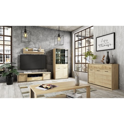 STOLIK KAWOWY ŁAWA ŁAWOSTÓŁ 120x65 ITALIA PÓŁKA