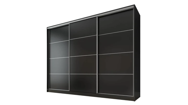 Szafa przesuwna DMSM 3 fronty 270 cm 12 kolorów